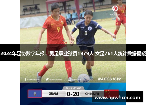 2024年足协数字年报：男足职业球员1979人 女足761人统计数据揭晓